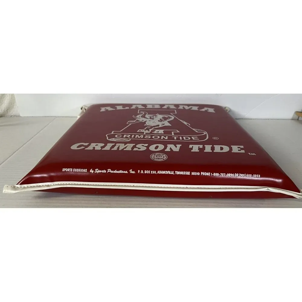Vintage Alabama CRIMSON‎ TIDE Stadium Seat Cushion 70s/80s
